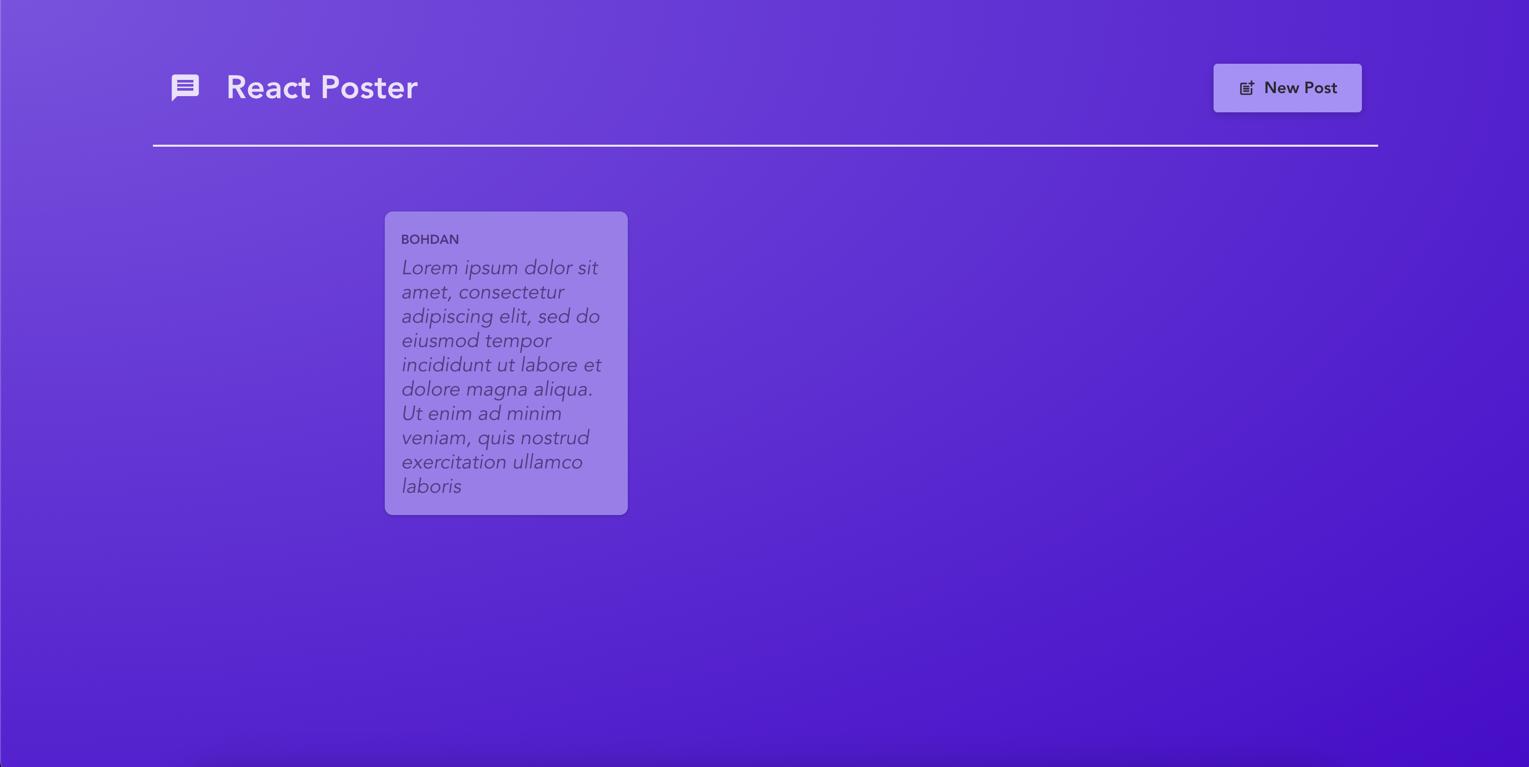 project screenshot